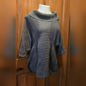 Stylish Charcoal Women's Cowl Neck Sweater